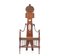Englischer Jugendstil Arts & Crafts Sessel mit hoher Rückenlehne aus Eiche, 1900er 2