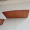 Curved Plywood Wall Shelves, Set of 2 3