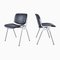 Italian Modern DSC 106 Stackable Chairs by Giancarlo Piretti for Castelli, Set of 2 1