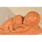Art Deco Maternity Sculpture in Terracotta by Gennarelli, 20th Century 4