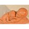 Art Deco Maternity Sculpture in Terracotta by Gennarelli, 20th Century, Image 4