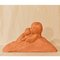 Art Deco Maternity Sculpture in Terracotta by Gennarelli, 20th Century, Image 2