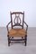 Provençal Chair with Stuffed Seat and Armrests, Late 1800s 3