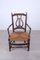 Provençal Chair with Stuffed Seat and Armrests, Late 1800s, Image 3