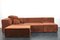 Vintage COR Trio Sofa Elemente aus braunem Samt, 1970er 22