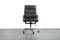 Chaise de Bureau EA219 Mid-Century en Chrome et Cuir par Charles & Ray Eames pour Vitra, Allemagne 12