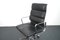 Mid-Century German Chrome & Leather EA219 Desk Chair by Charles & Ray Eames for Vitra 10