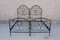 Single Beds in Wrought Iron, 1800s, Set of 2 2
