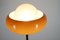 Vintage Floor Lamp with Glass and Plastic Shade from Hervey Guzzini, 1970s 9