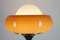 Vintage Floor Lamp with Glass and Plastic Shade from Hervey Guzzini, 1970s 6