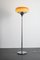 Vintage Floor Lamp with Glass and Plastic Shade from Hervey Guzzini, 1970s 4
