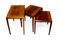 Tavolini ad incastro in palissandro, Danimarca, anni '60, set di 3, Immagine 3