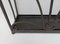 French Art Deco Umbrella Stand in Wrought Iron in the style of Edgar Brandt 11