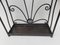 French Art Deco Umbrella Stand in Wrought Iron in the style of Edgar Brandt 12