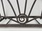 French Art Deco Umbrella Stand in Wrought Iron in the style of Edgar Brandt, Image 10