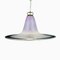 Mid-Century Pink Murano Glass Pendant Lamp by Veluce, Italy, 1970s, Image 1