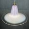 Mid-Century Pink Murano Glass Pendant Lamp by Veluce, Italy, 1970s 2