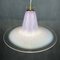 Mid-Century Pink Murano Glass Pendant Lamp by Veluce, Italy, 1970s, Image 2