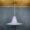 Mid-Century Pink Murano Glass Pendant Lamp by Veluce, Italy, 1970s 10