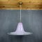 Mid-Century Pink Murano Glass Pendant Lamp by Veluce, Italy, 1970s, Image 10