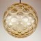 Mid-Century Sphere Ball Pendant Lamp, Italy, 1960s 6