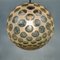 Mid-Century Sphere Ball Pendant Lamp, Italy, 1960s 3