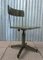 Industrial Military Green Swivel Desk Chair, 1930s 1