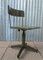 Industrial Military Green Swivel Desk Chair, 1930s, Image 1