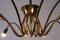 Vintage Rockabilly Sputnik Ceiling Lamp, 1950s-1960s 6
