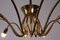 Vintage Rockabilly Sputnik Deckenlampe, 1950er-1960er 6