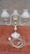 Lampadario e lampada da tavolo vintage, anni '70, set di 2, Immagine 7