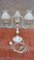 Vintage Chandelier & Table Lamp, 1970s, Set of 2 7