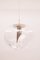 Large Wave Ceiling Lamp by Koch and Lowy for Peill and Putzler, Image 7