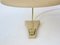 Lampada da tavolo Witch's Hat in ottone con vernice termoretraibile beige, Germania, anni '50, Immagine 21