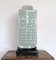 Square Celadon Glazed Trigram Cong Vase, 20th Century 5