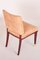 Beiger französischer Art Deco Stuhl von Jules Leleu, 1920er 10