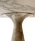 Carrara White Marble T70 Table by Angelo Mangiarotti, Italy, 1969 4