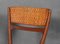 Side Chairs in Cane and Leather by Arne Wahl Iversen, Set of 2 3