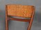 Side Chairs in Cane and Leather by Arne Wahl Iversen, Set of 2, Image 3