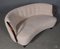 Viggo Boesen Style Curved Model No. 96 Sofa in Lambswool by N. A. Jørgensen 2