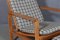 2254 Oak Sled Lounge Chair and Ottoman by Børge Mogensen for Fredericia, 1956, Denmark, Set of 2 3