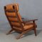 Model 290A Smoked Oak Lounge Chair by Hans J. Wegner for Getama 5