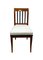 Set aus 8 neoklassizistischen Biedermeier Stühlen aus Nussholz, Süddeutschland, ca. 1825 5