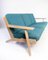 Model GE290 3 Seater Sofa in Oak by Hans J. Wegner for Getama, 1960s, Image 9