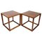 Side Tables in Teak by Johannes Andersen for CFC Silkeborg, 1960s, Set of 2 1