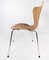 Modell 3107 Esszimmerstühle aus Teak von Arne Jacobsen für Fritz Hansen, 12er Set 6