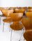 Modell 3107 Esszimmerstühle aus Teak von Arne Jacobsen für Fritz Hansen, 12er Set 11