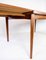 Danish Teak Dining Table with Extensions, 1960s 11