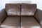 Brown Leather 2-Seater Sofa and Frame of Metal from Italsofa 6