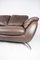 Brown Leather 2-Seater Sofa and Frame of Metal from Italsofa 3